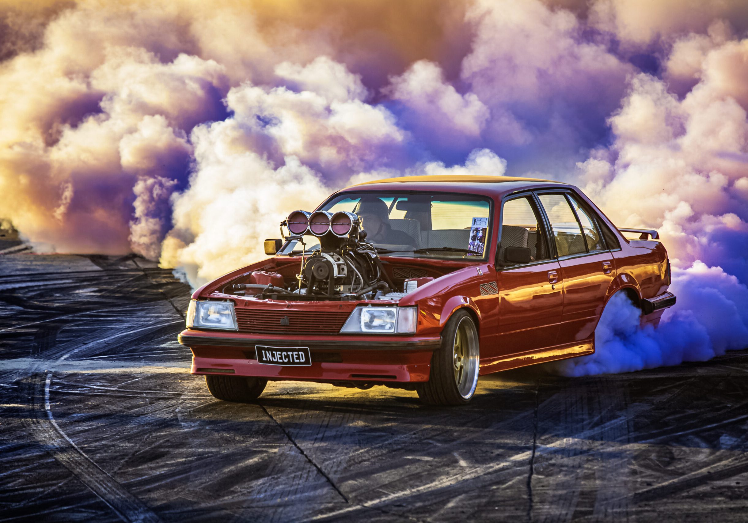 Tropical Meltdown Burnouts